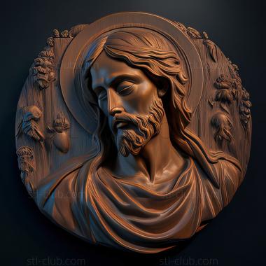 3D model st jesus (STL)